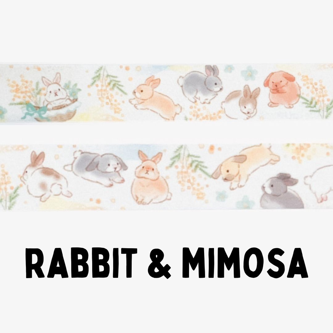 [BUNGUJOSHI 2025] NB Co Ltd Masking Tapes (15 Designs)