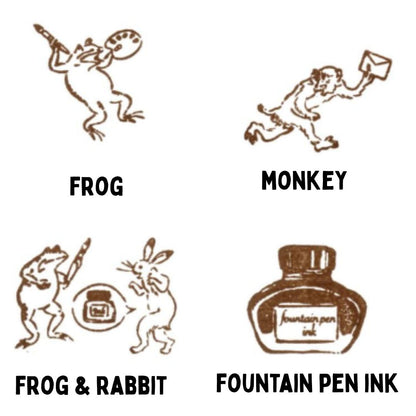 [BUNGUJOSHI 2025] NB Co Ltd Wooden Stamps (16 Designs)