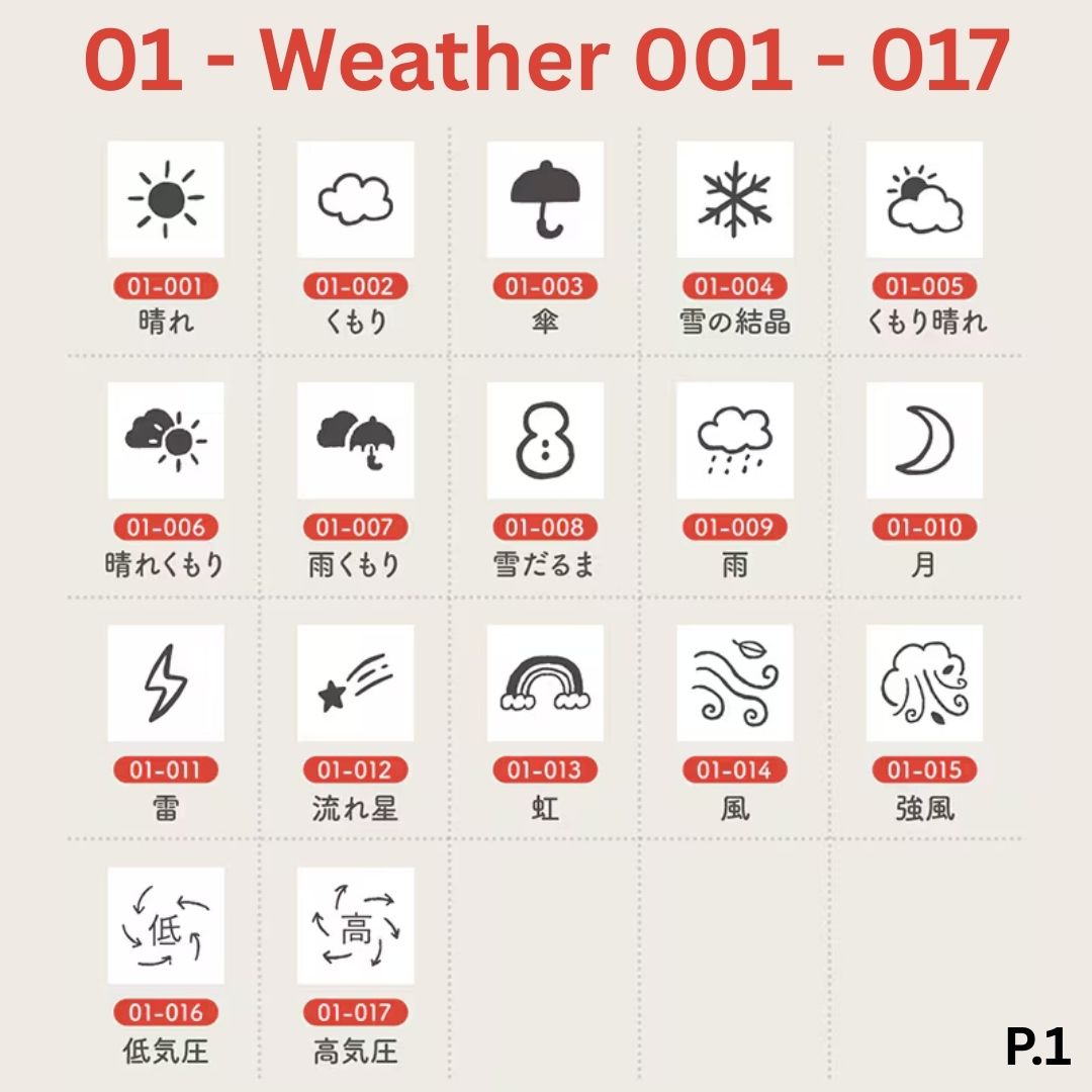 [BUNGUJOSHI 2025] Stamp Marche Mini Wooden Stamp Buffet (Pick 5 Stamps)