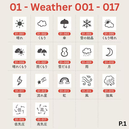 [BUNGUJOSHI 2025] Stamp Marche Mini Wooden Stamp Buffet (Pick 5 Stamps)