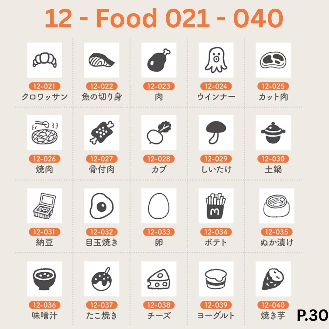 [BUNGUJOSHI 2025] Stamp Marche Mini Wooden Stamp Buffet (Pick 5 Stamps)