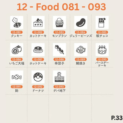 [BUNGUJOSHI 2025] Stamp Marche Mini Wooden Stamp Buffet (Pick 5 Stamps)