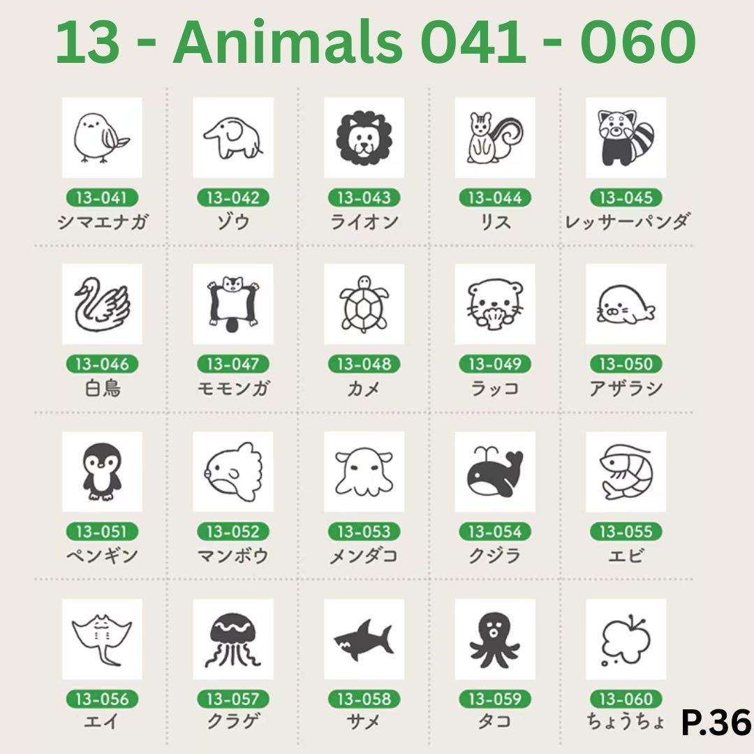 [BUNGUJOSHI 2025] Stamp Marche Mini Wooden Stamp Buffet (Pick 5 Stamps)