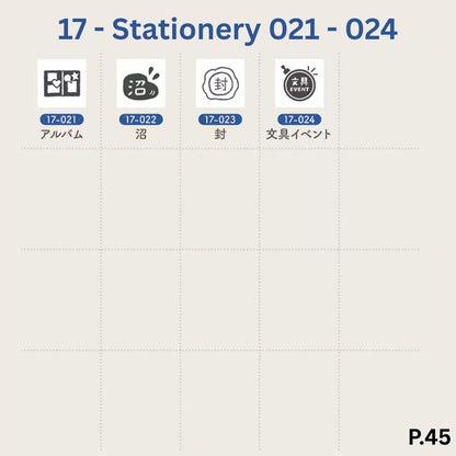 [BUNGUJOSHI 2025] Stamp Marche Mini Wooden Stamp Buffet (Pick 5 Stamps)
