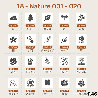 [BUNGUJOSHI 2025] Stamp Marche Mini Wooden Stamp Buffet (Pick 5 Stamps)