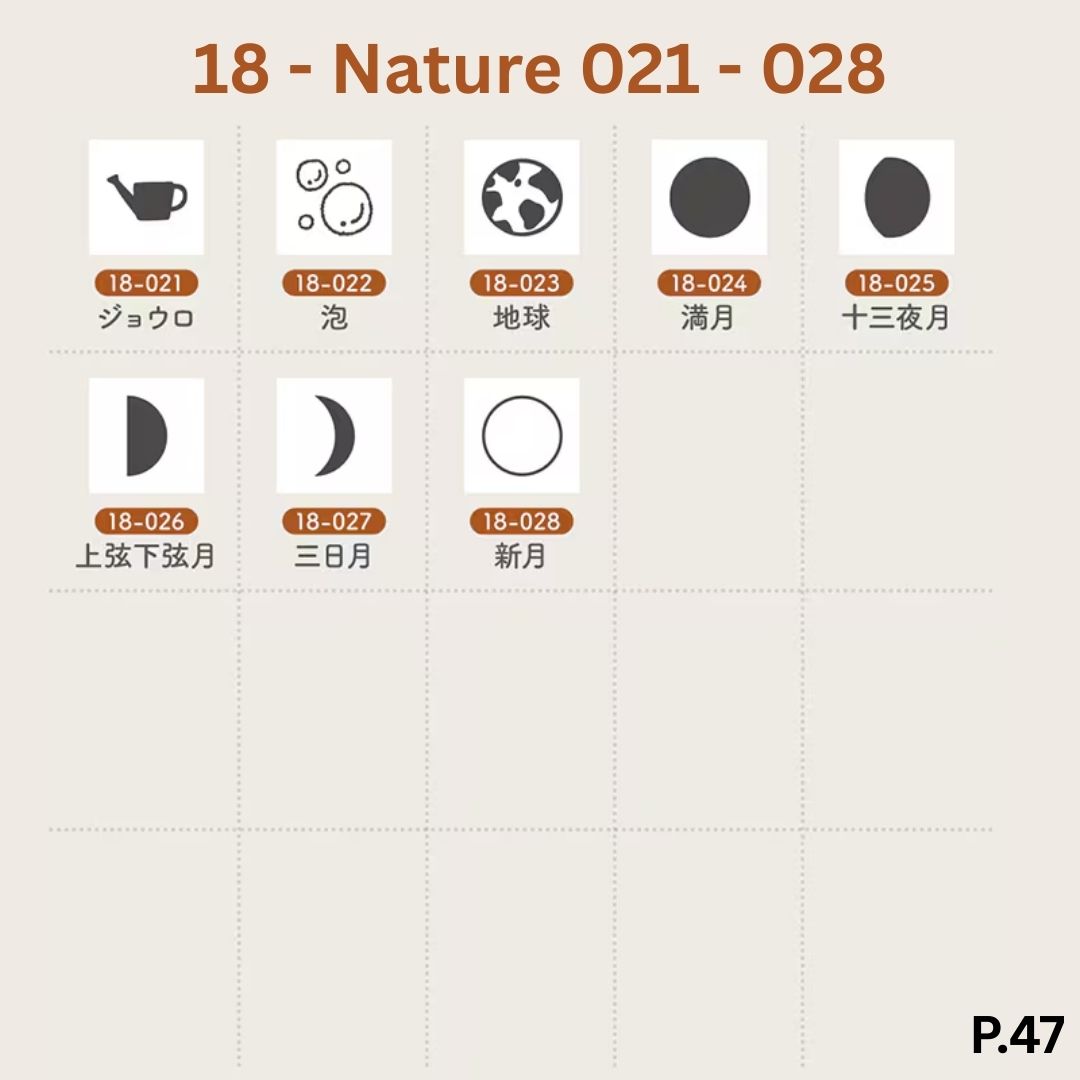 [BUNGUJOSHI 2025] Stamp Marche Mini Wooden Stamp Buffet (Pick 5 Stamps)