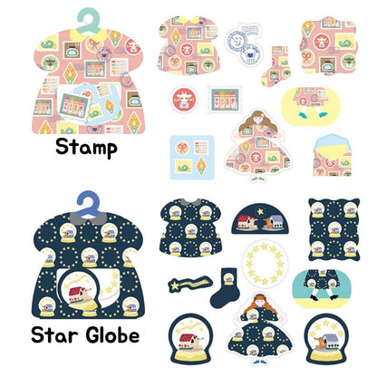 [BUNGUJOSHI 2025] World Craft Flake Seal - Charmy Pattern (9 Designs)