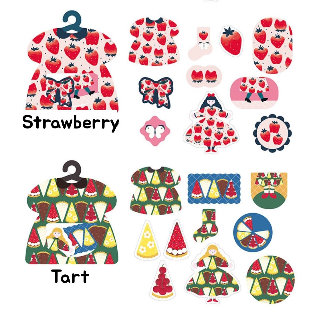 [BUNGUJOSHI 2025] World Craft Flake Seal - Charmy Pattern (9 Designs)