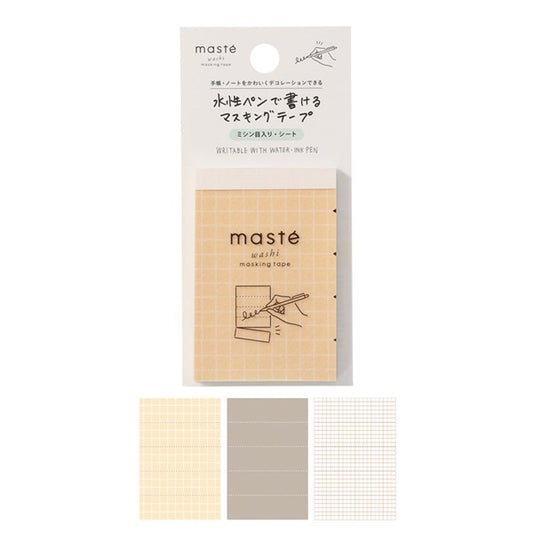 Mark's Masté Writable Perforated Masking Sheet - Check | Colour Mixture C