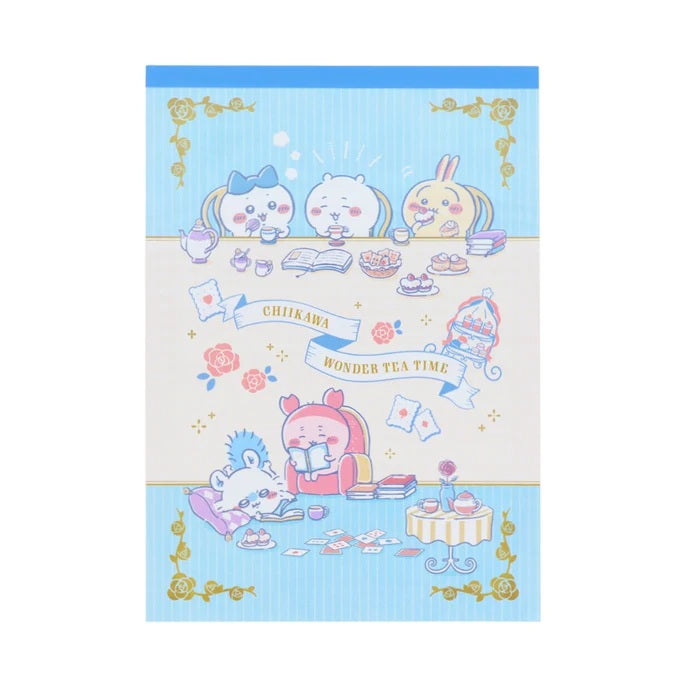 Chiikawa x Sun-Star Memo Pad - Tea Time