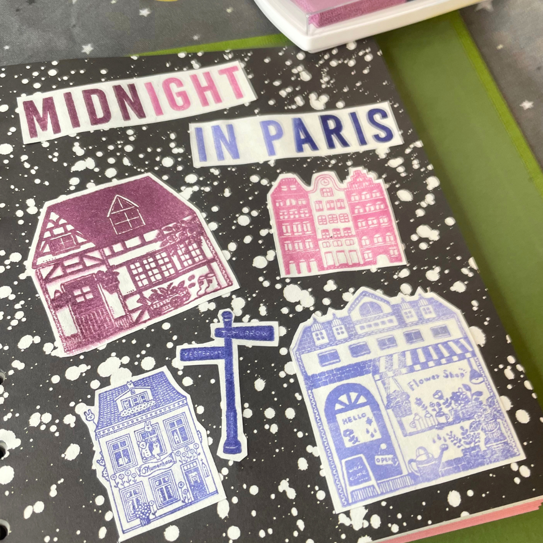 Cocoonpoppy 4-Colour Ink Pad - Midnight in Paris