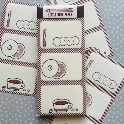Cocoonpoppy Little Note Paper - Brunch time