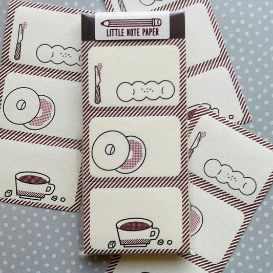 Cocoonpoppy Little Note Paper - Brunch time