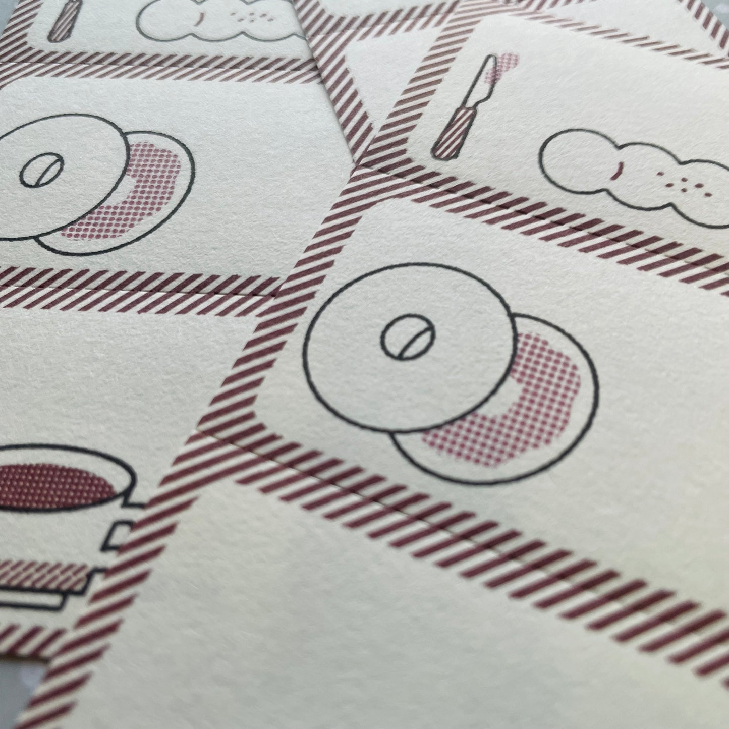 Cocoonpoppy Little Note Paper - Brunch time