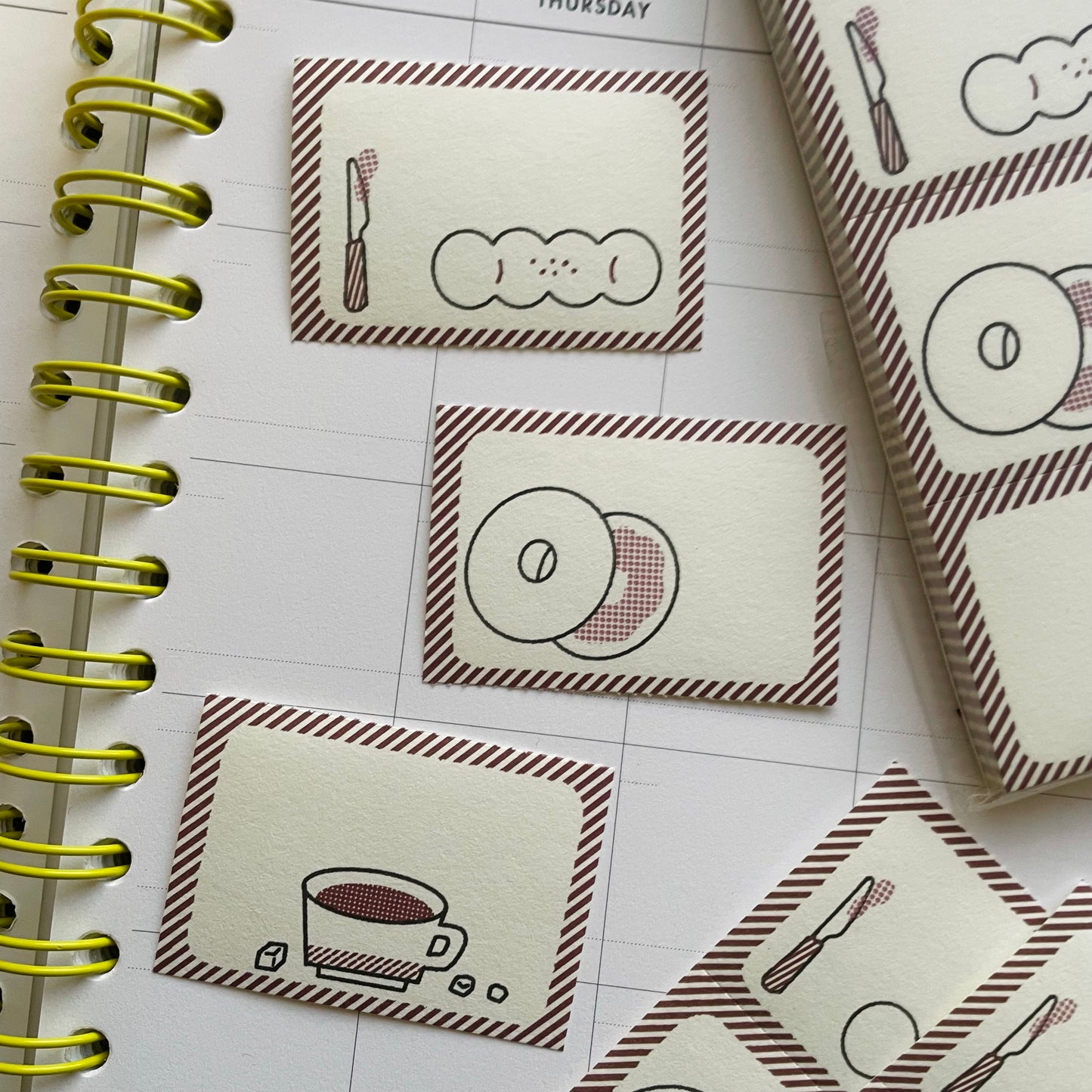 Cocoonpoppy Little Note Paper - Brunch time