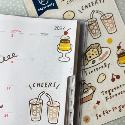 Cocoonpoppy Print-On Stickers - Lucky Tea House