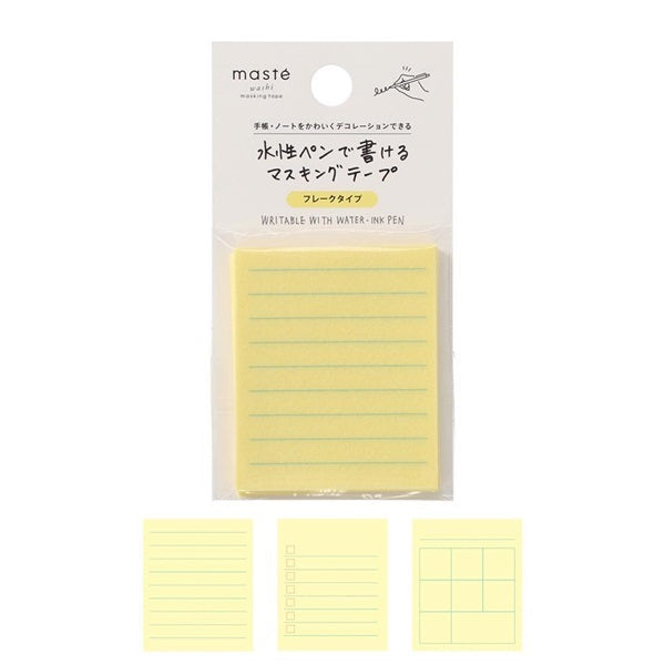 Mark's Masté Writable Masking Sheets - Content