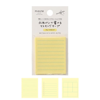 Mark's Masté Writable Masking Sheets - Content