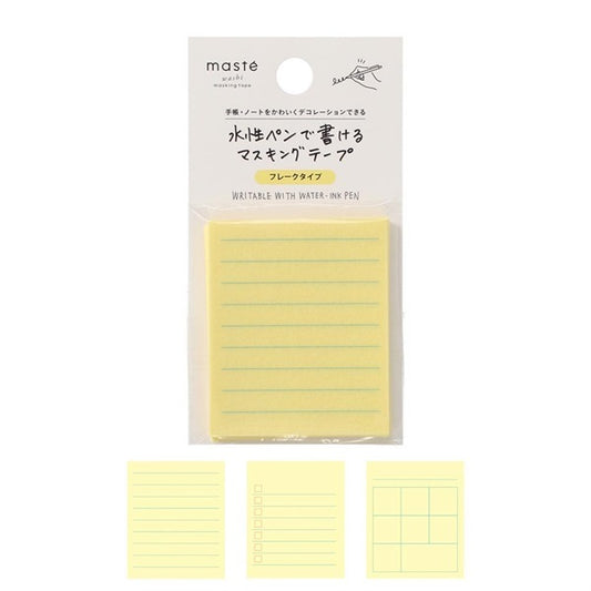 Mark's Masté Writable Masking Sheets - Content A
