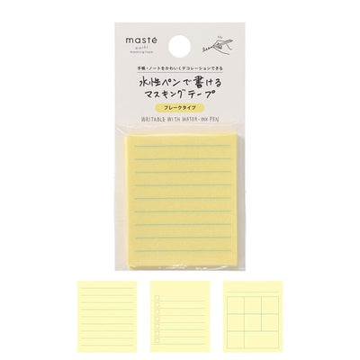 Mark's Masté Writable Masking Sheets - Content