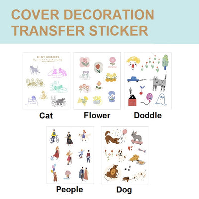 Mark's Cover Decoration Transfer Sticker - Dog