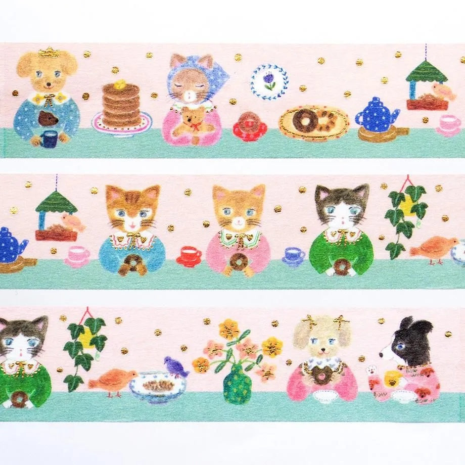 Cozyca Products x Aiko Fukawa Washi Tape - Snack Time Tape