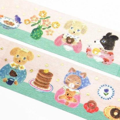 Cozyca Products x Aiko Fukawa Washi Tape - Snack Time Tape