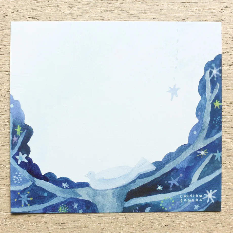 Cozyca Products x Chihiro Sonoda Memo Pads - Starry Night