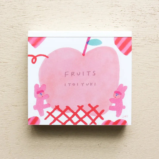 Cozyca Products x Itoi Yuki Memo Pads - Fruits