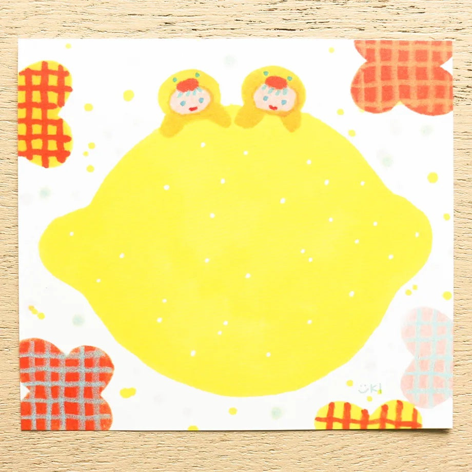 Cozyca Products x Itoi Yuki Memo Pads - Fruits