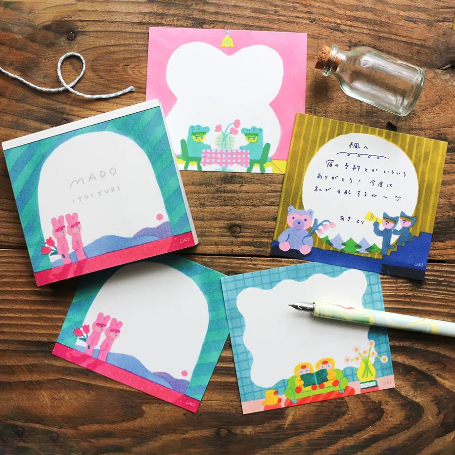 Cozyca Products x Itoi Yuki Memo Pads - Mado