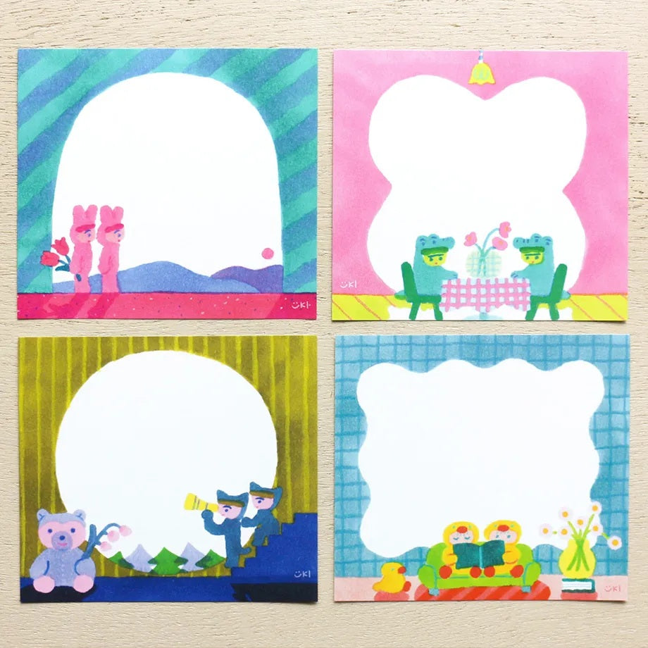 Cozyca Products x Itoi Yuki Memo Pads - Mado
