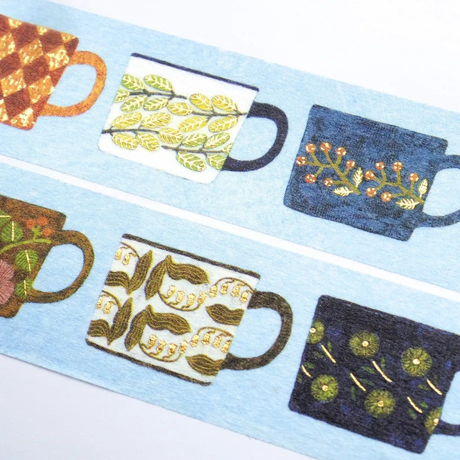 Cozyca Products x Midori Asano Washi Tape - My Favourite Mugs