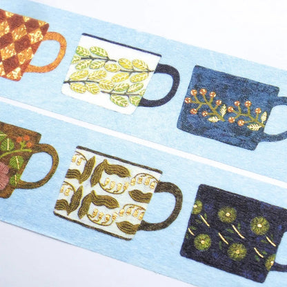Cozyca Products x Midori Asano Washi Tape - My Favourite Mugs