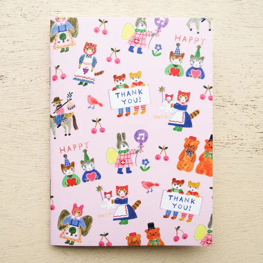 Cozyca Products x Aiko Fukawa A6 Blank Notebook - Collect Your Joy