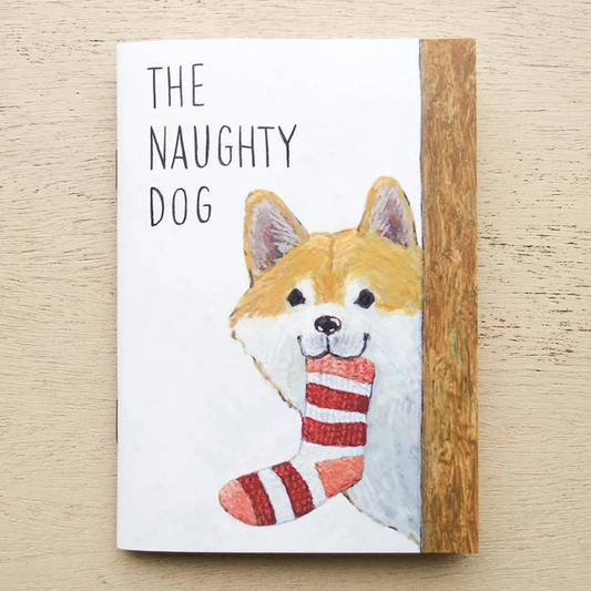 Cozyca Products x Midori Asano A6 Blank Notebook - The Naughty Dog