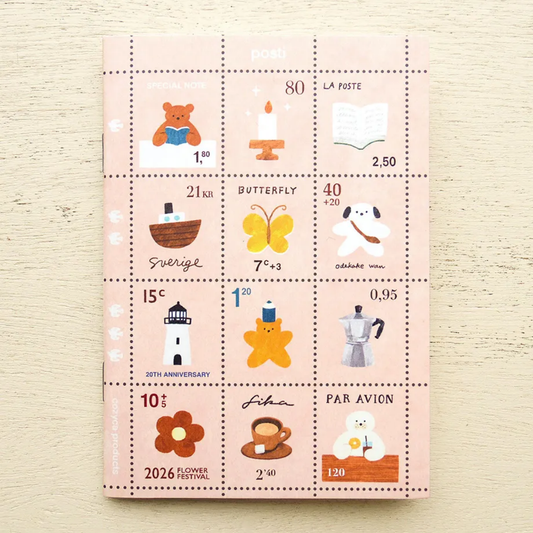 Cozyca Products x Mariko Fukuoka A6 Blank Notebook - Tiny Note
