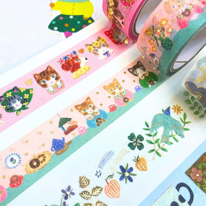 Cozyca Products x Aiko Fukawa Washi Tape - Kusamura Tape