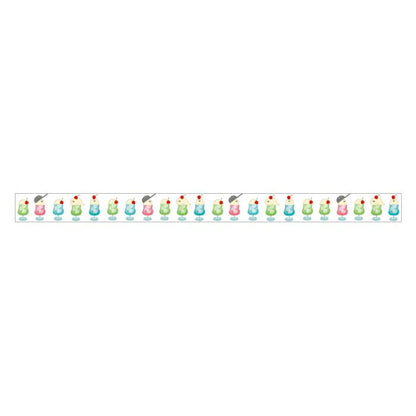 Furukawa Paper Works Sweets Animal Workshop Washi Tape - Cream Soda