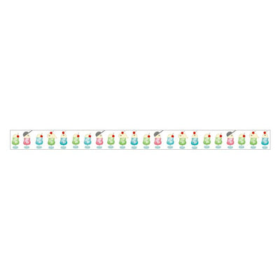 Furukawa Paper Works Sweets Animal Workshop Washi Tape - Cream Soda