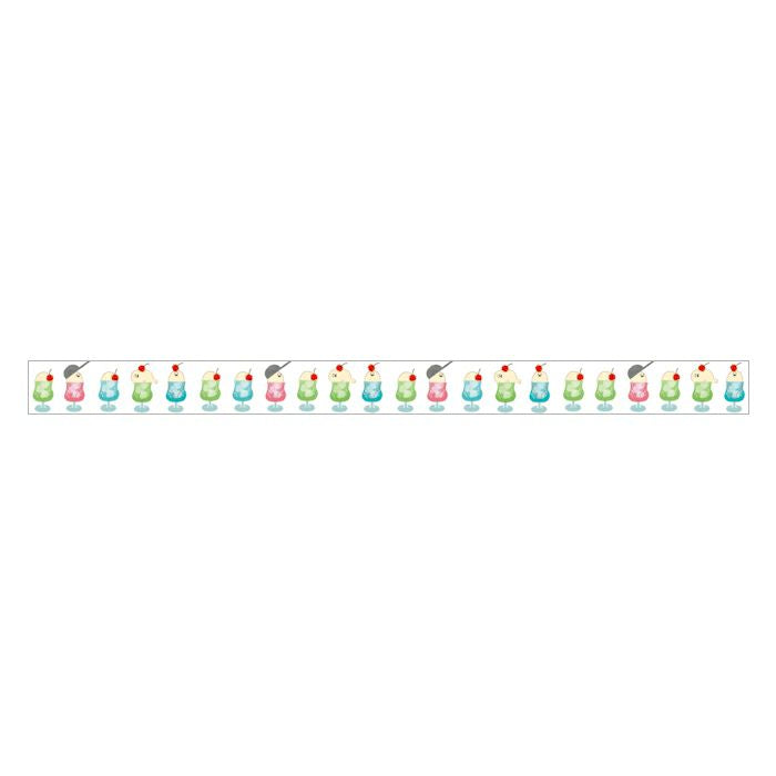 Furukawa Paper Works Sweets Animal Workshop Washi Tape - Cream Soda