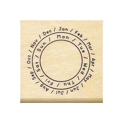 Kodomo No Kao Bullet Journal Stamp Vol.2 - Date Circle