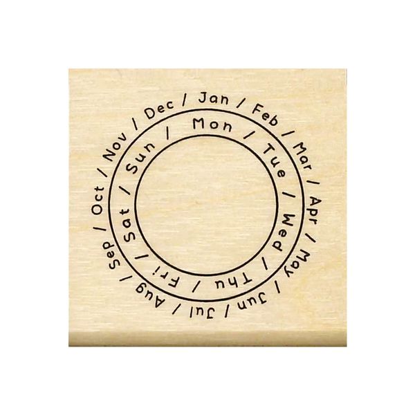 Kodomo No Kao Bullet Journal Stamp Vol.2 - Date Circle