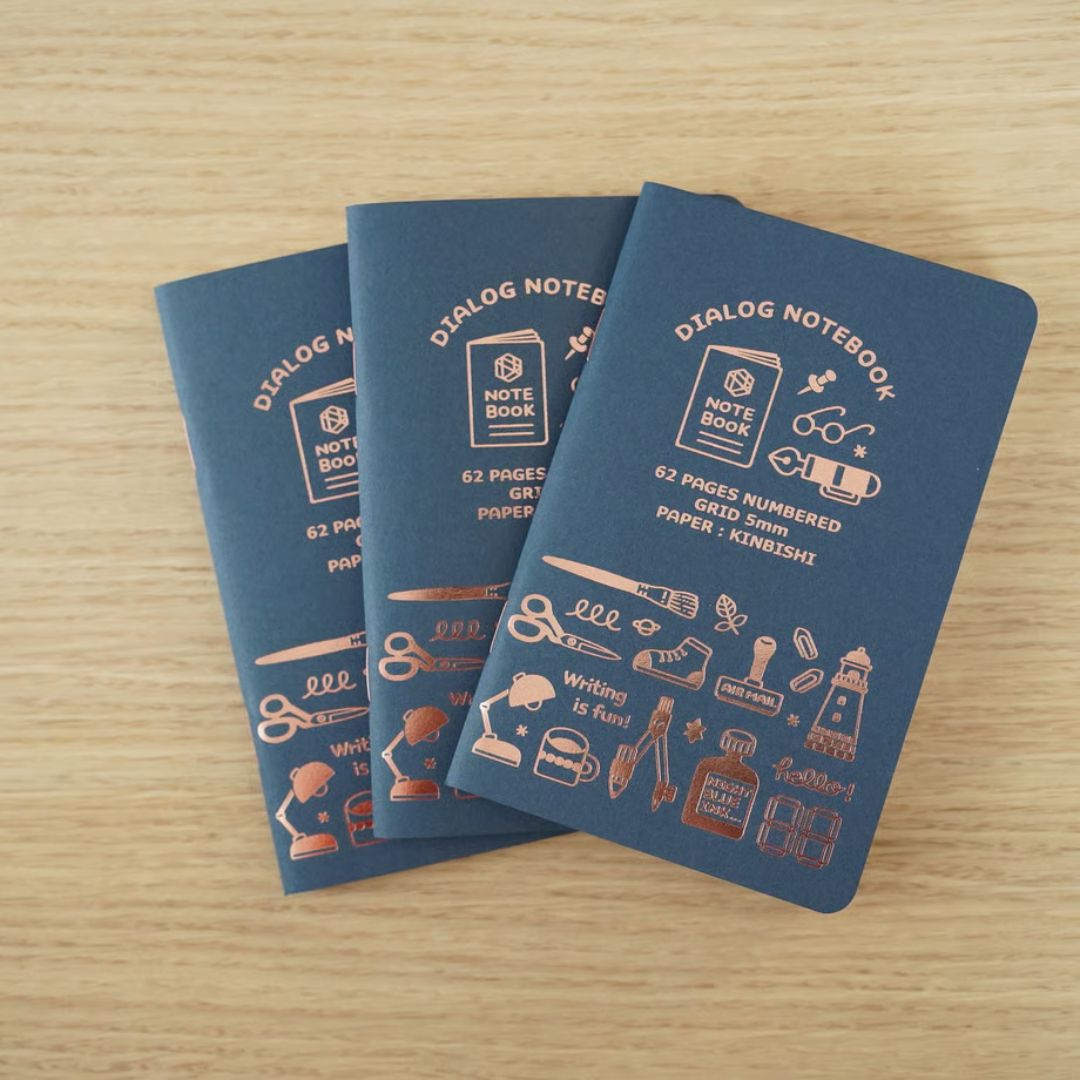 Dialog x Eric Pocket Notebooks (Set of 3)