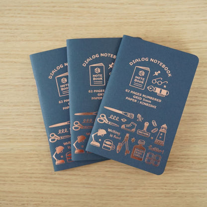 Dialog x Eric Pocket Notebooks (Set of 3)