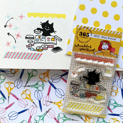 Sakuralala x Igloo*Dining* 365™ Doki Doki Clear Stamp - Full Set