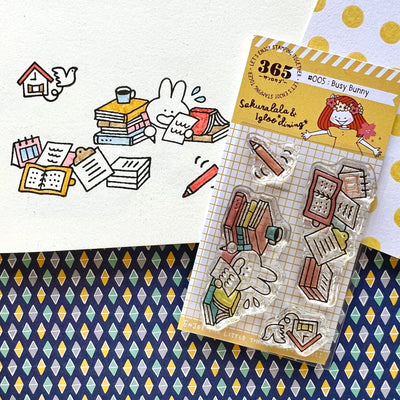 Sakuralala x Igloo*Dining* 365™ Doki Doki Clear Stamp - Individual