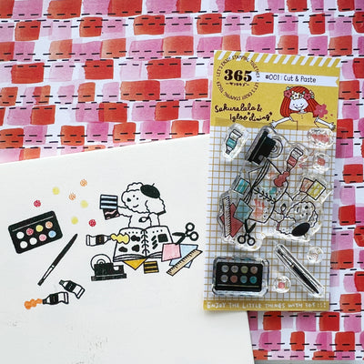 Sakuralala x Igloo*Dining* 365™ Doki Doki Clear Stamp - Individual