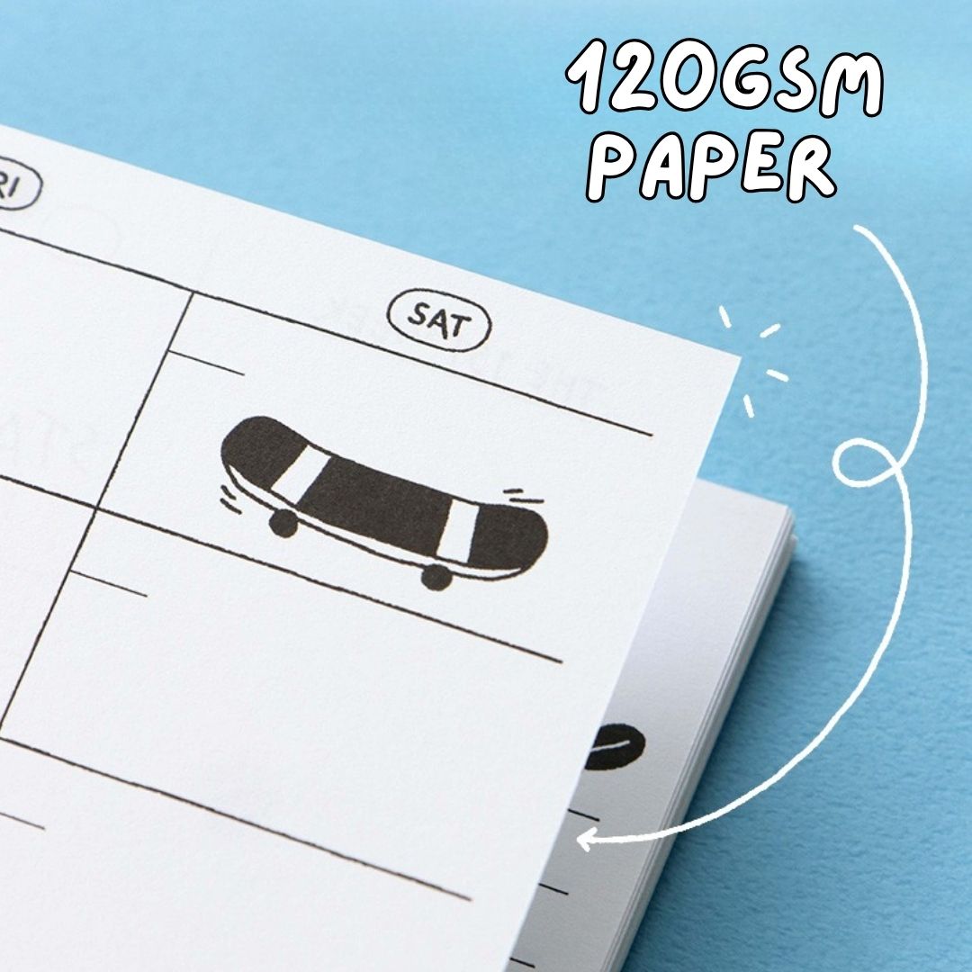 Iconic Doodle Study Planners