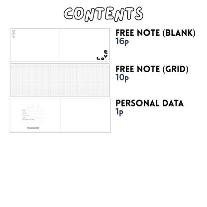 Iconic Doodle Study Planners